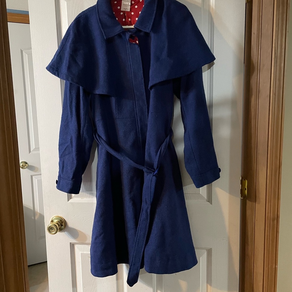 Her Universe Disney Mary Poppins Blue Women's Coat
